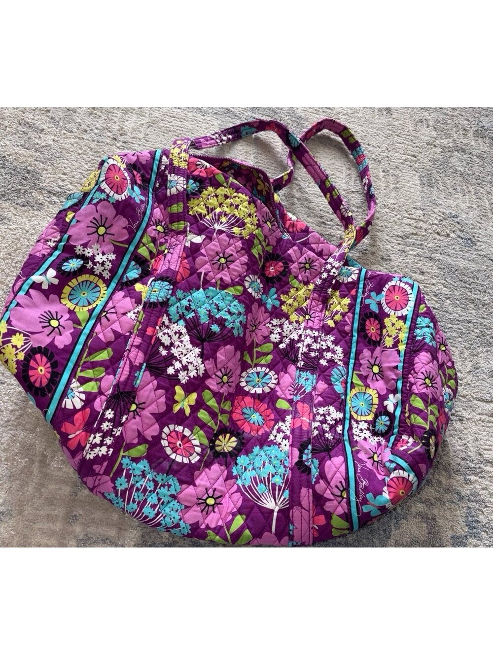 Vera Bradley flutterby large overnight bag [COPY]